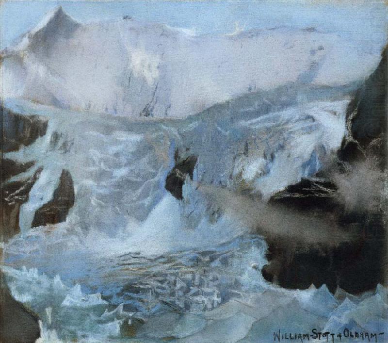 The Fischrhorn Glacier, William Stott of Oldham